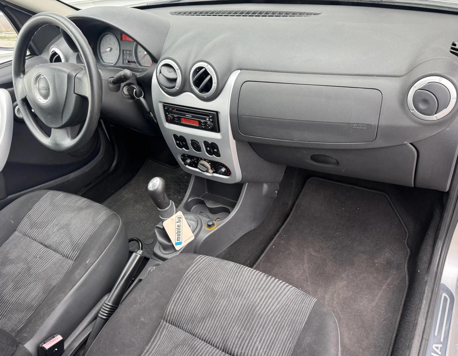 Dacia Sandero 1, 4i 75ps, може на газ, клима, хечбек, ел.пакет,  - изображение 9