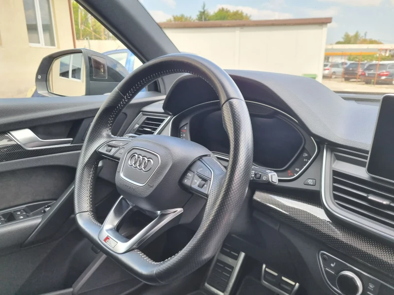 Audi Q5 2.0TDI190кс/3xS line/Euro6d/Топ/, снимка 15 - Автомобили и джипове - 47641012