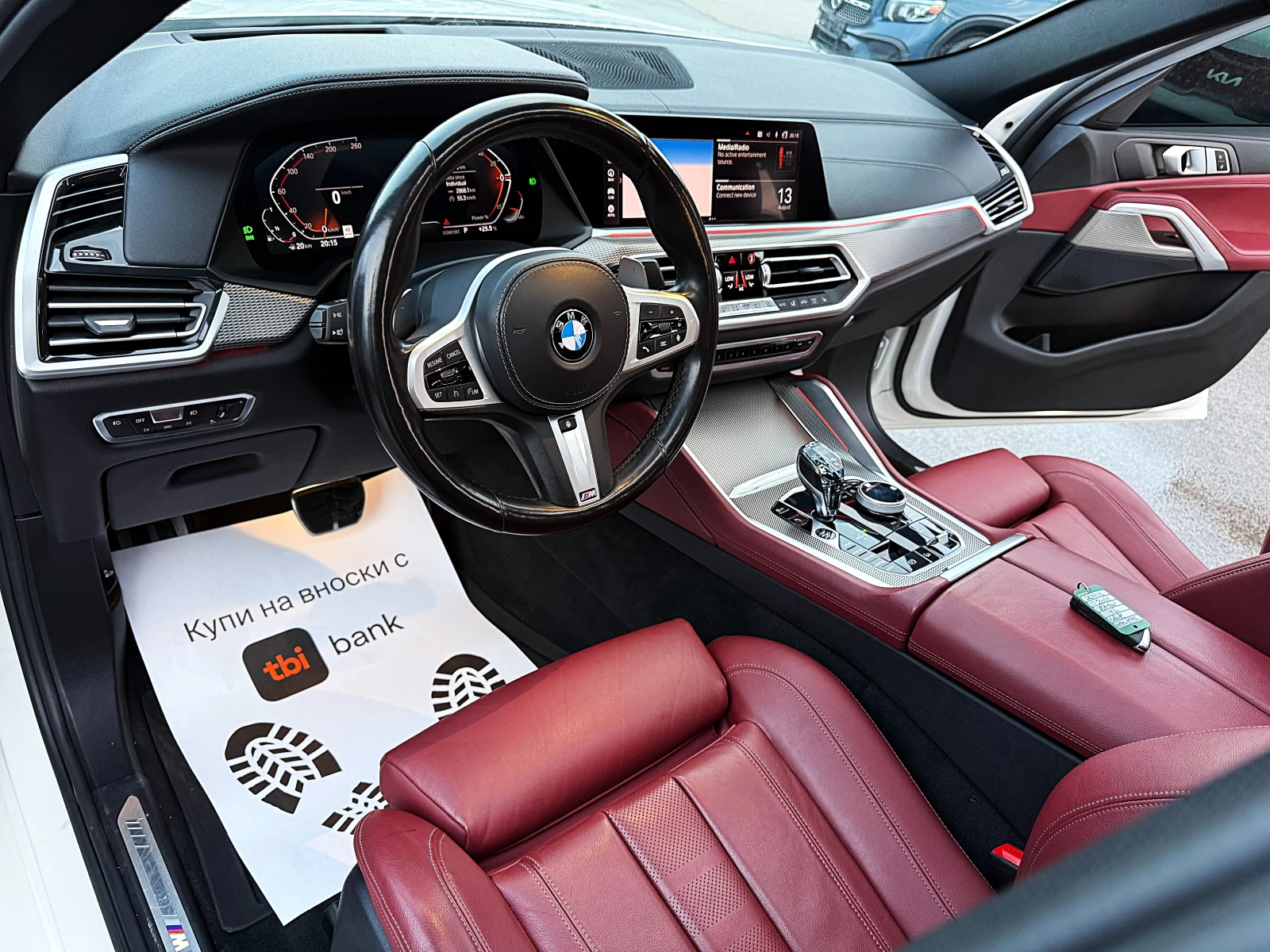 BMW X6 4.0i-M58-DISTRONIK-HEAD UP-VAKUM-PANORAMA-, снимка 9 - Автомобили и джипове - 55668996