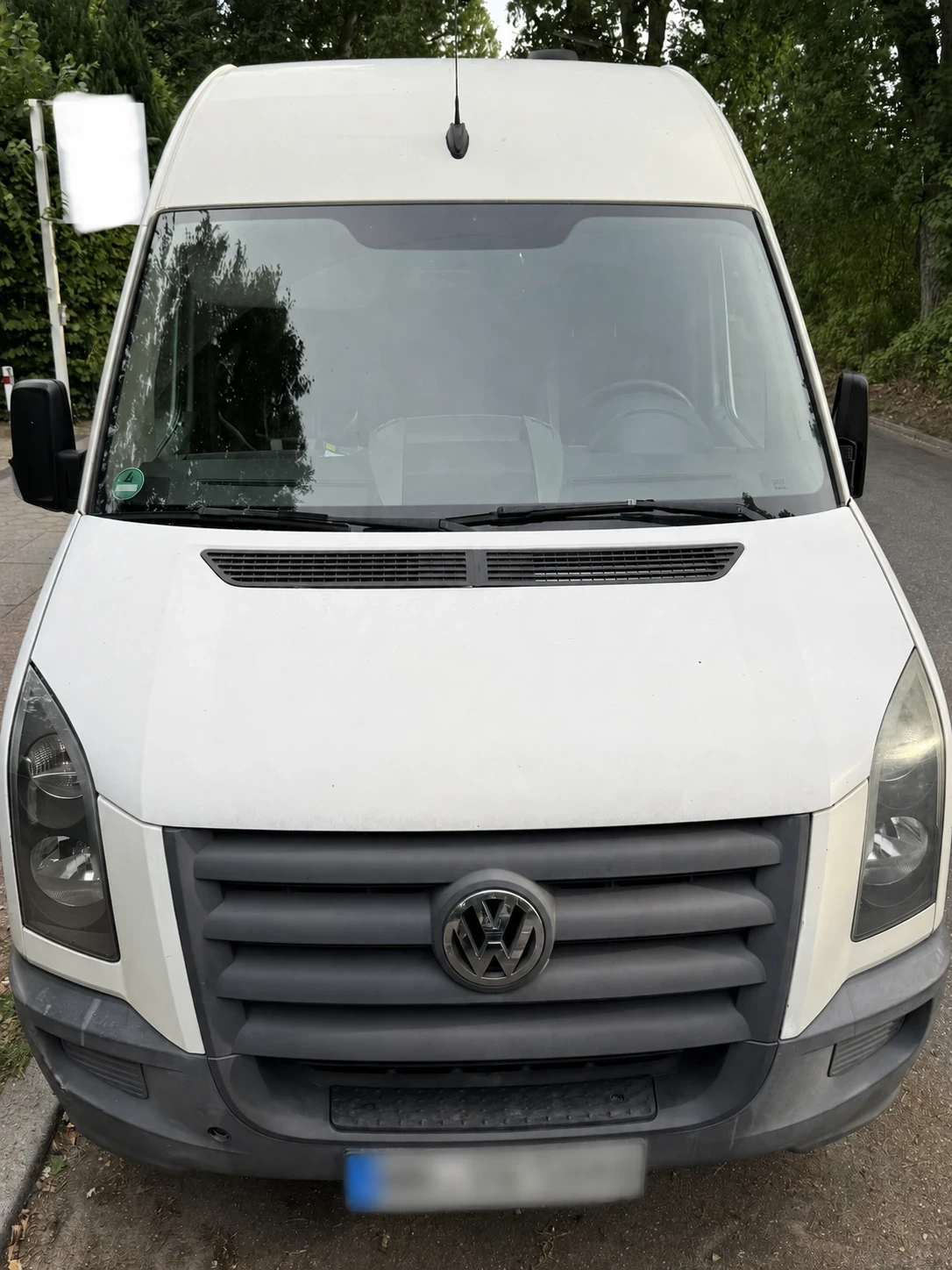 VW Crafter H2L2 2.5 109 12/2009 Нов внос от Германия, снимка 3 - Бусове и автобуси - 55687880