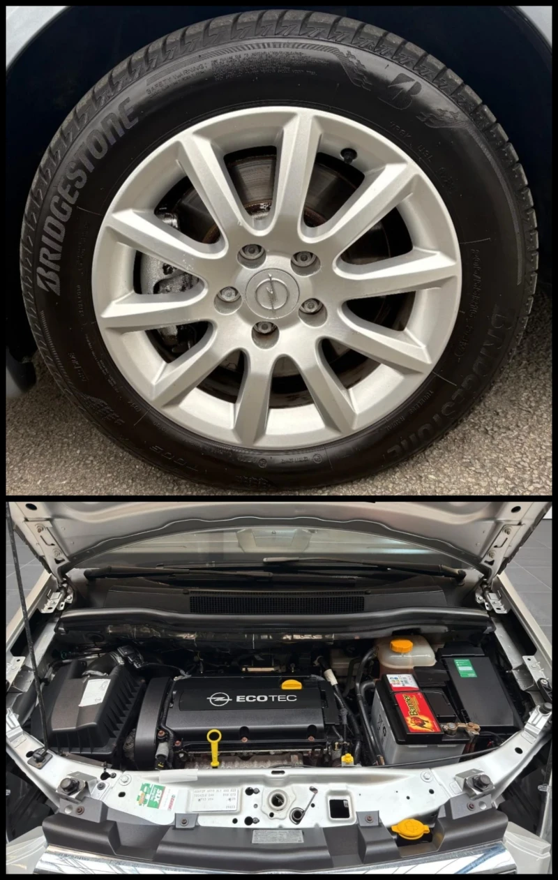 Opel Zafira 1.8i/6+ 1/, снимка 9 - Автомобили и джипове - 52642880