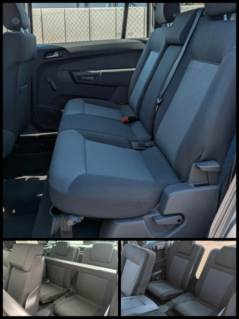 Opel Zafira 1.8i/6+ 1/, снимка 14 - Автомобили и джипове - 52642880