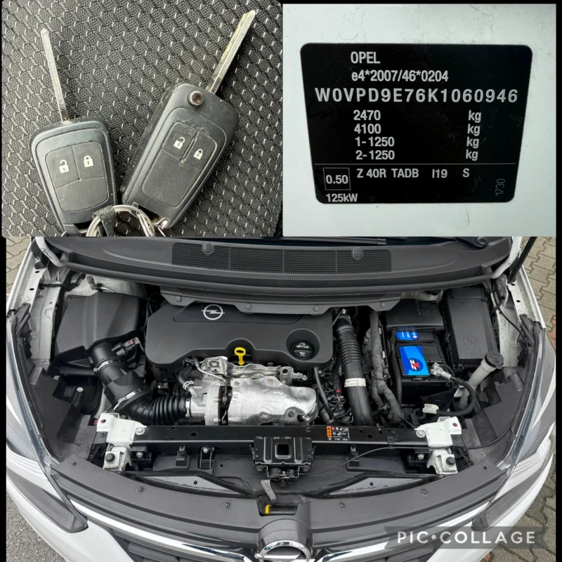 Opel Zafira 2.0CDTi/170kc/Автоматик/7места/* Facelift* , снимка 17 - Автомобили и джипове - 53392855