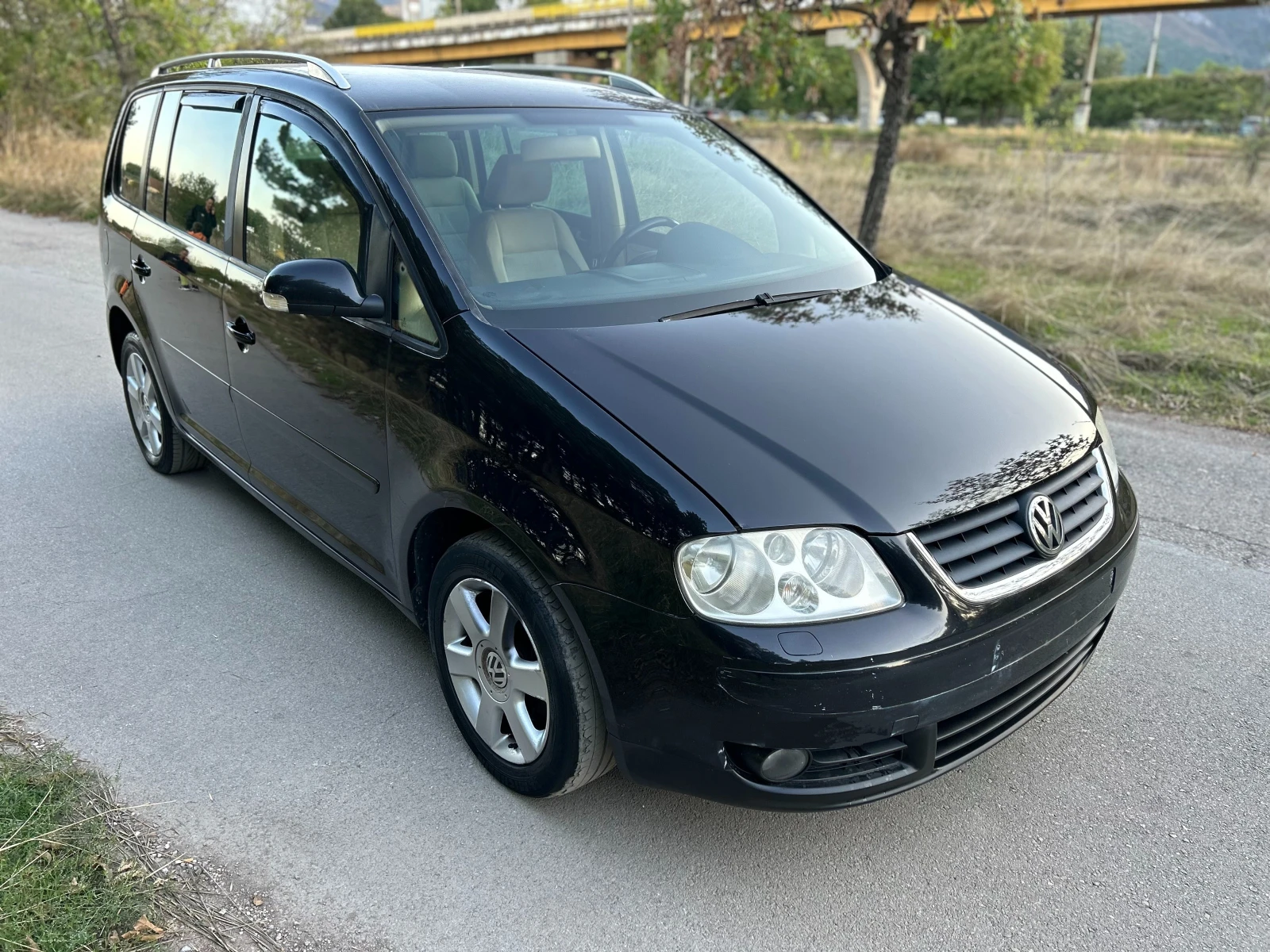 VW Touran 1.9TDI, Highline, 7места, теглич - изображение 3