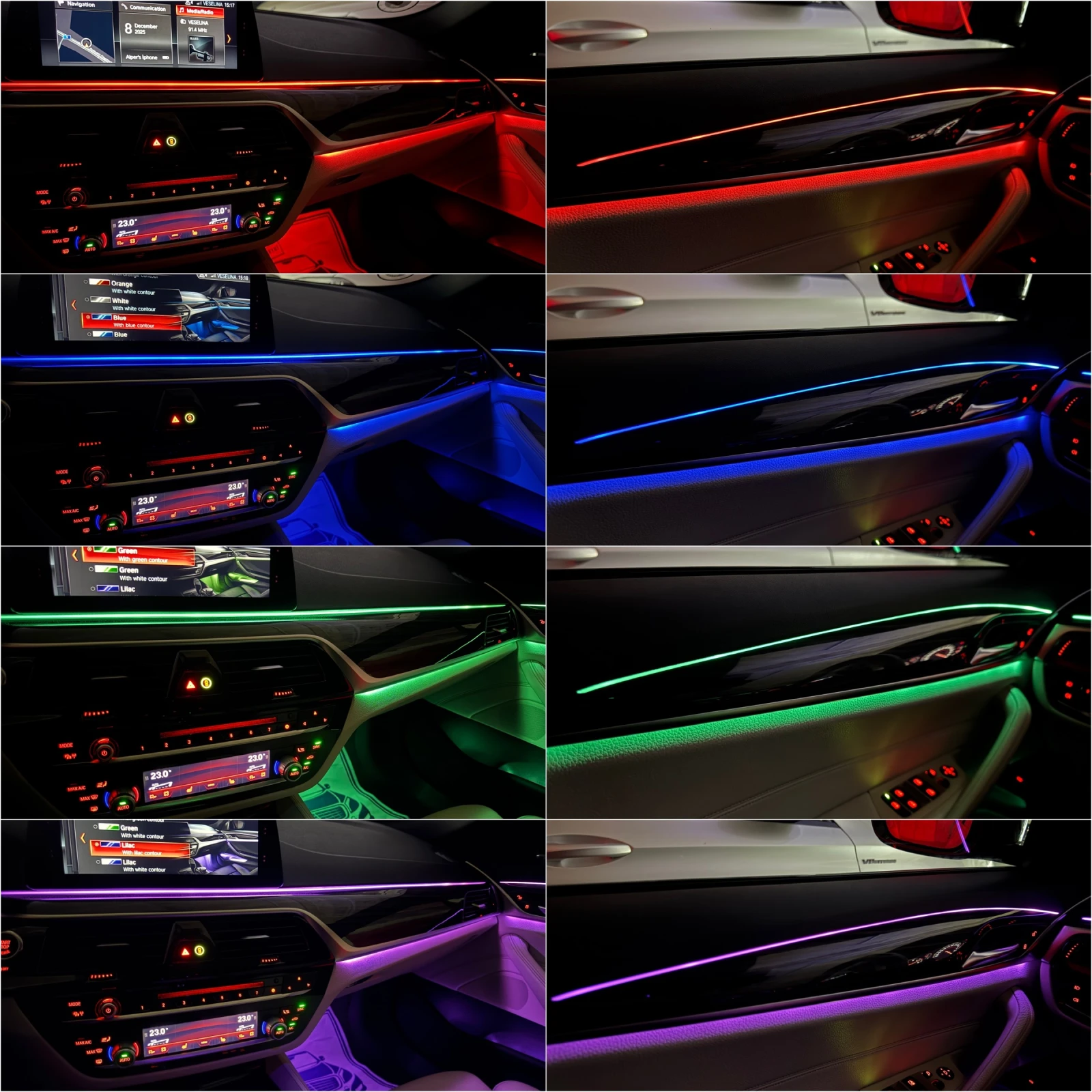 BMW 530 XD* M5 Пакет* Laser* Individual* Обдухване, снимка 15 - Автомобили и джипове - 53866755