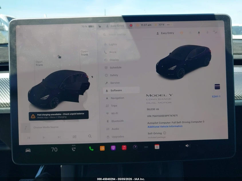 Tesla Model Y 2023 TESLA MODEL Y AWD * DUAL M* Long RANGE, снимка 15 - Автомобили и джипове - 55038479
