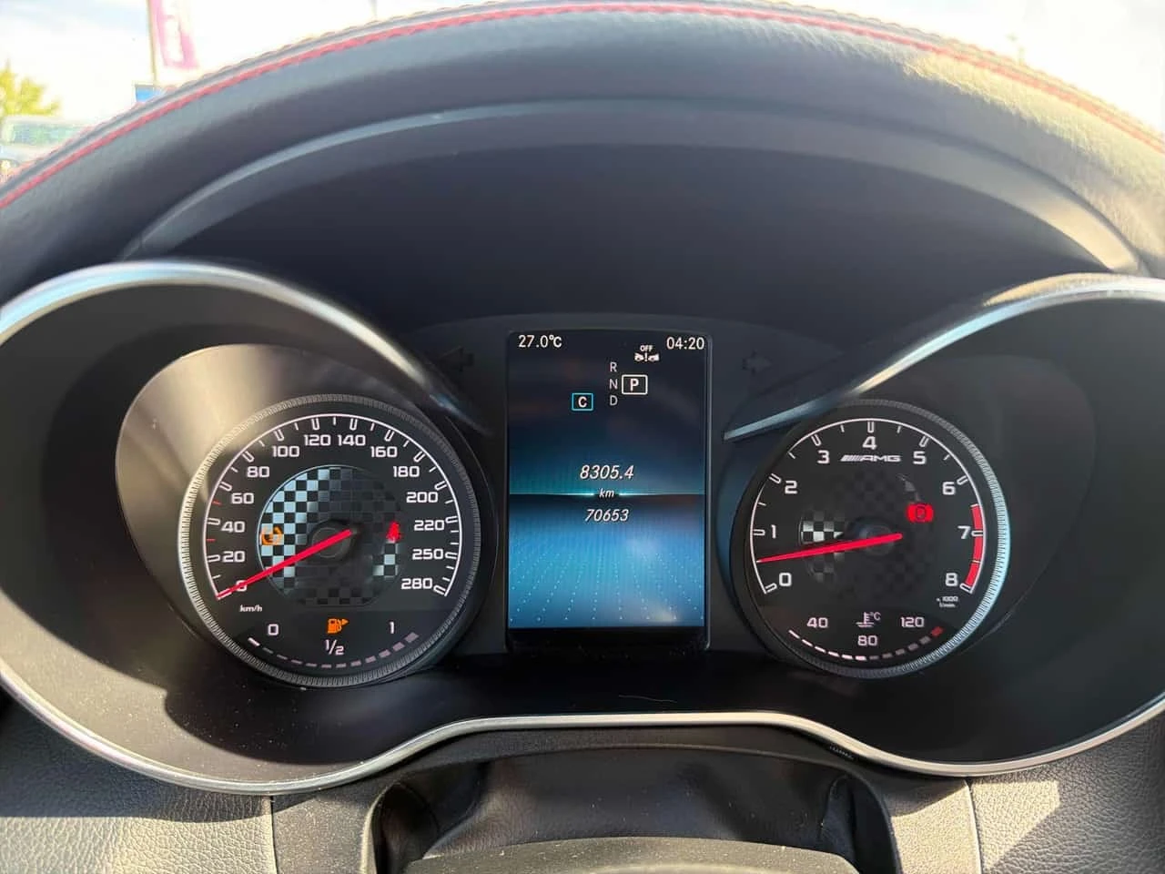 Mercedes-Benz C 43 AMG * АВТОКРЕДИТ БЕЗ ПЪРВОНАЧАЛНА ВНОСКА* , снимка 8 - Автомобили и джипове - 55732461
