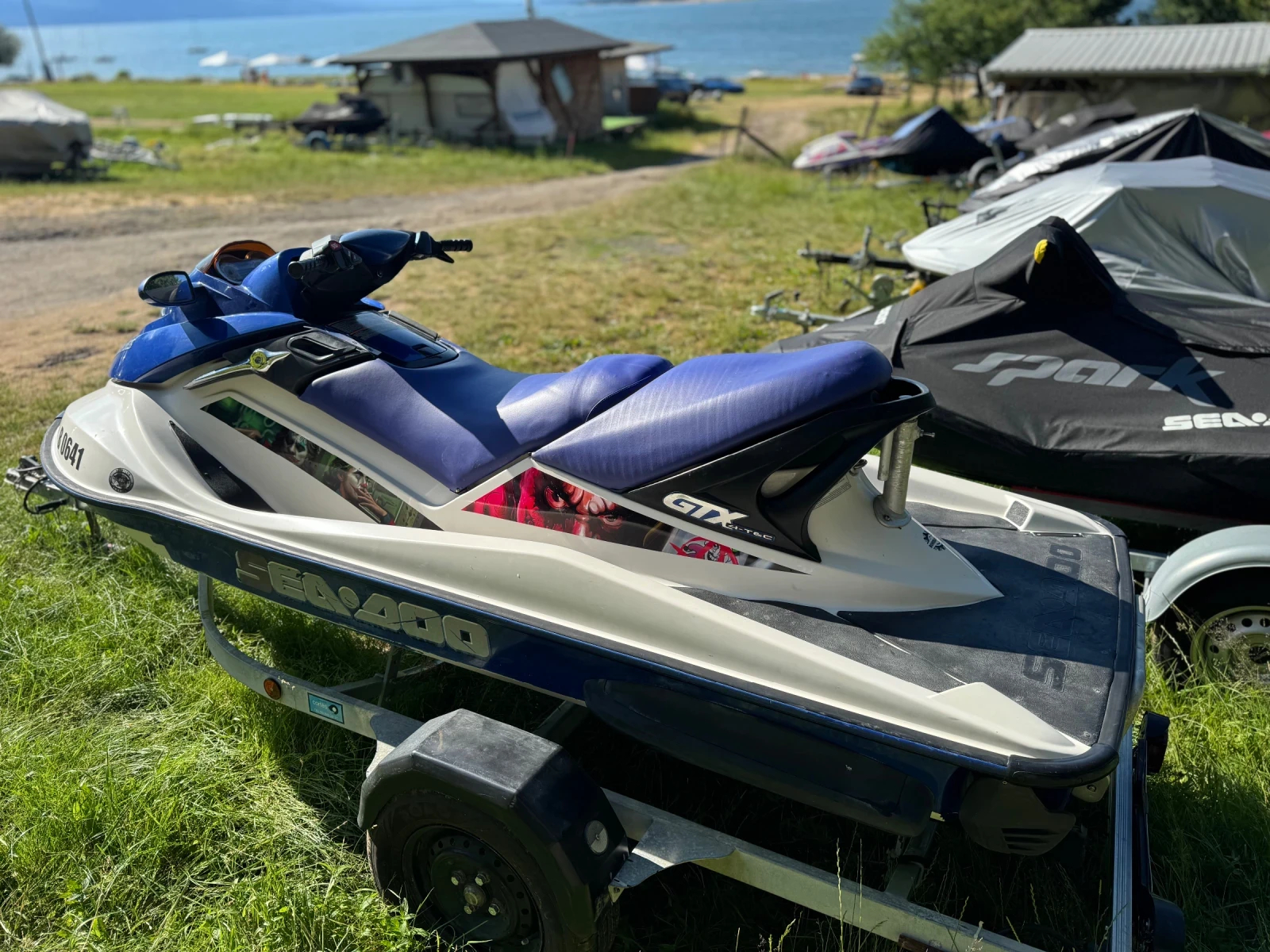 Джет Bombardier Sea Doo GTX 155, 4T, 3 местен, С КОЛЕСАР - изображение 3