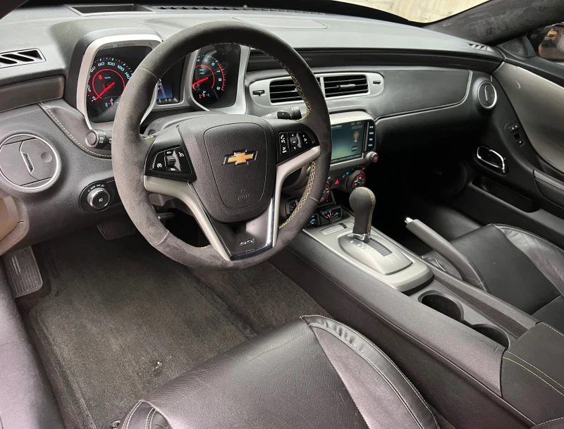 Chevrolet Camaro 6.2 SS 600кс/LED/HEAD-UP/NAVI/KAMERA/PODREV/KOJA, снимка 10 - Автомобили и джипове - 48228864