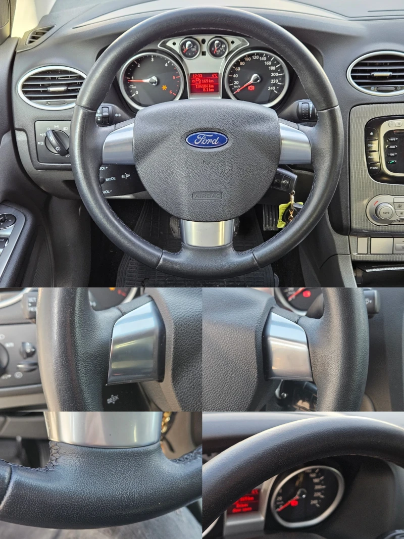 Ford Focus 1.6TDCI/Titanium/109k.c/БЛУТУТ/AUX/EURO 5A/ТОП, снимка 11 - Автомобили и джипове - 48571373