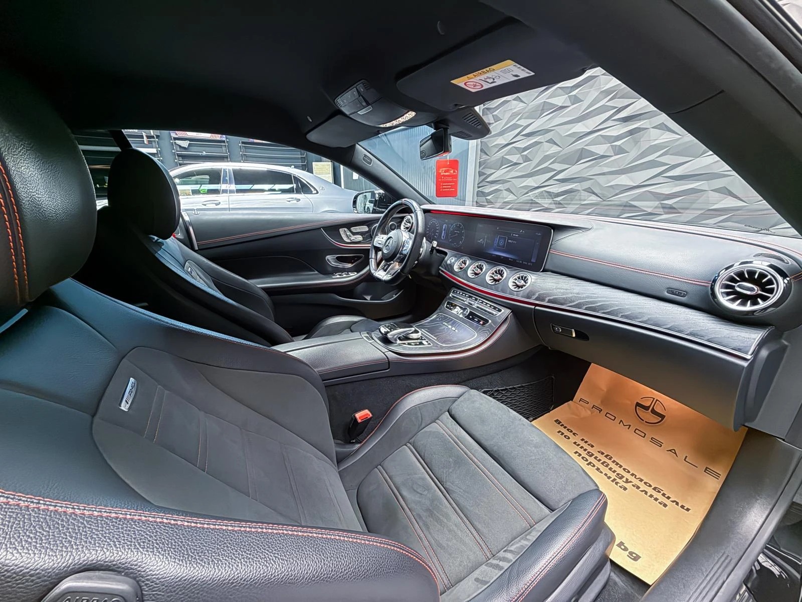 Mercedes-Benz E 53 AMG TURBO* 4MATIC* CAMERA* COUPE* NAVI* AMG RIDE CONTR, снимка 10 - Автомобили и джипове - 53869036