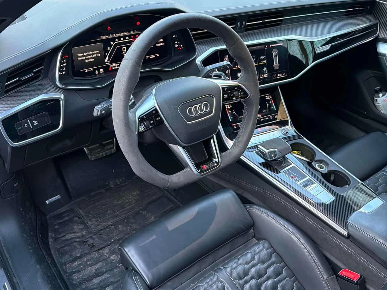 Audi Rs6 4.0 TFSI/CARFAX/B&O/ОБДУХВАНЕ/HUD/DIS/360, снимка 7 - Автомобили и джипове - 53981461