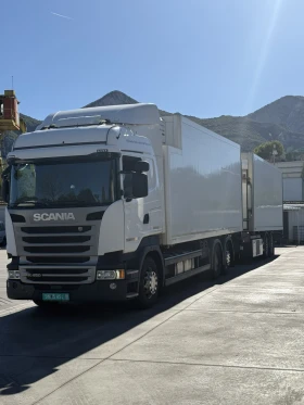 Scania R 450 Хладилен Хенгер с падащ борд