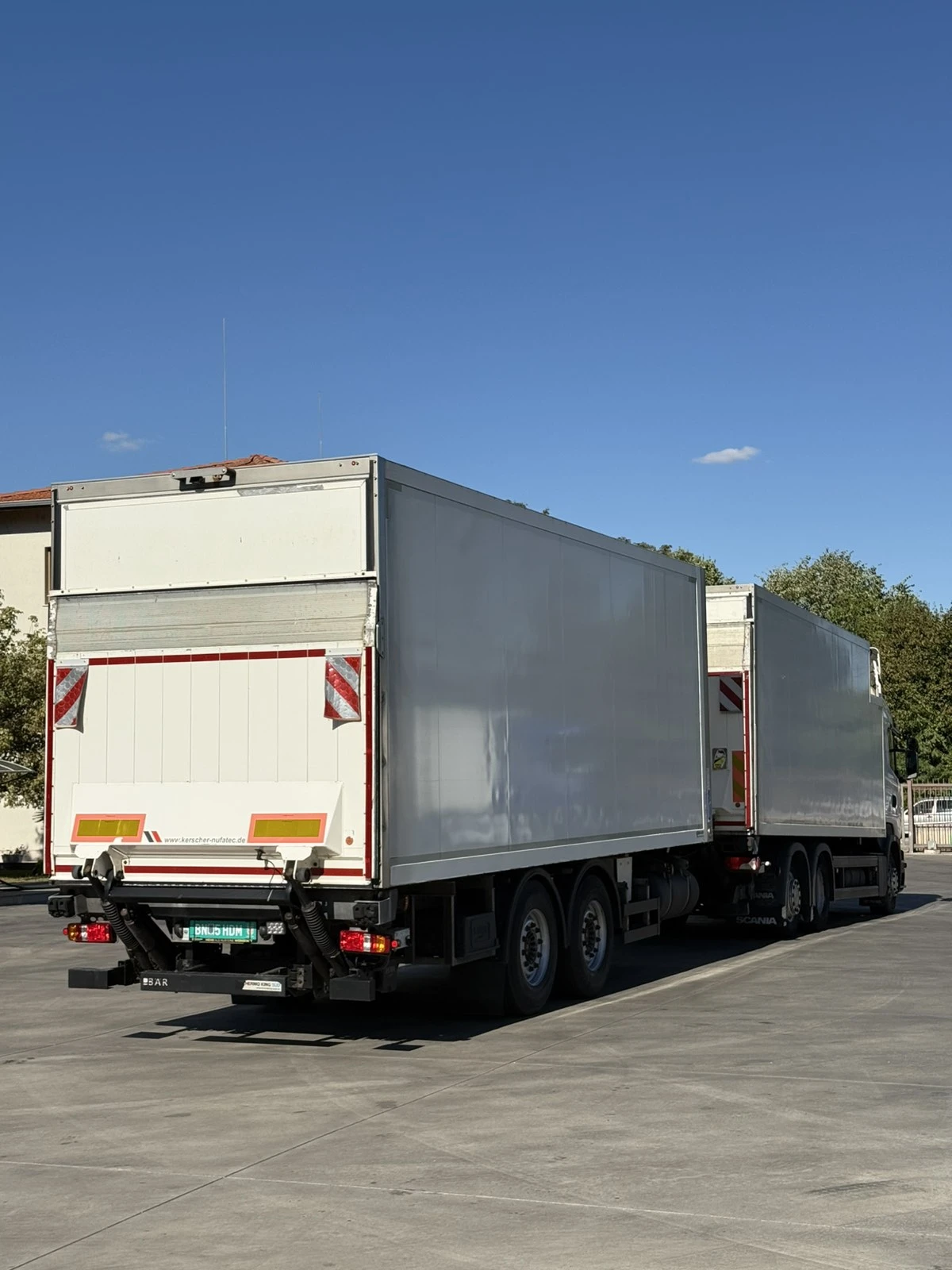 Scania R 450 Хладилен Хенгер с падащ борд - изображение 7