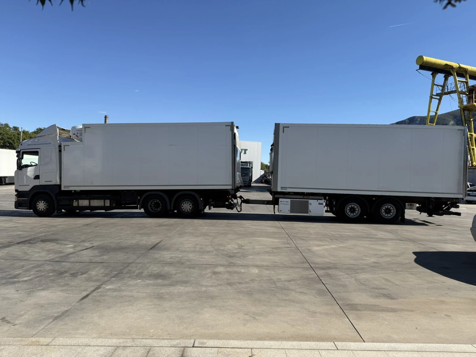 Scania R 450 Хладилен Хенгер с падащ борд - изображение 3