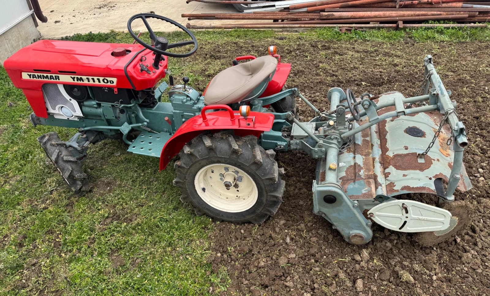 Трактор Yanmar YM1110d, снимка 4 - Селскостопанска техника - 53951287