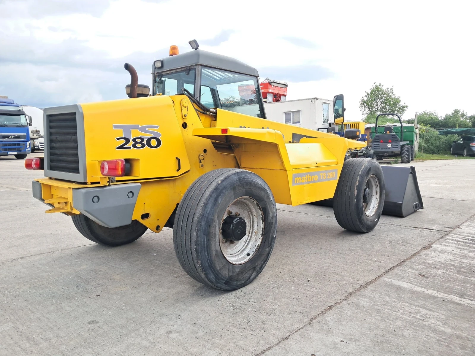 Телескопичен товарач Matbro Ts280, снимка 3 - Селскостопанска техника - 54682444
