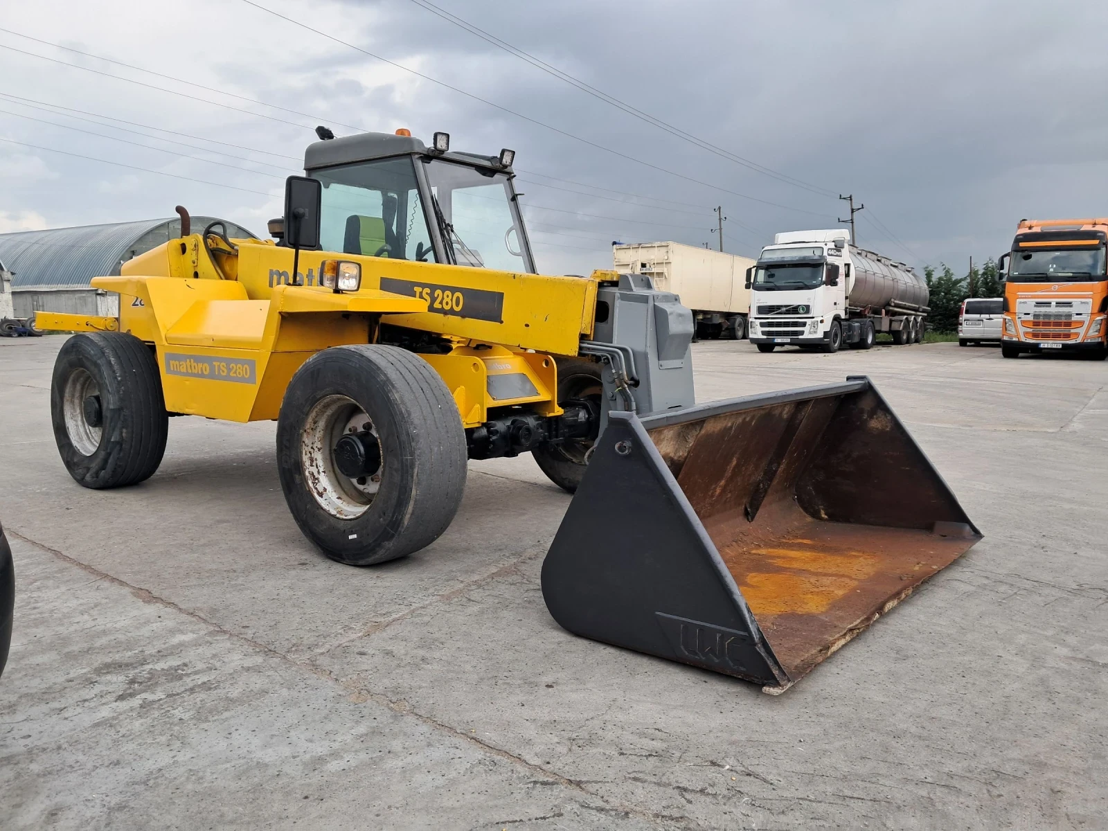 Телескопичен товарач Matbro Ts280, снимка 4 - Селскостопанска техника - 54682444