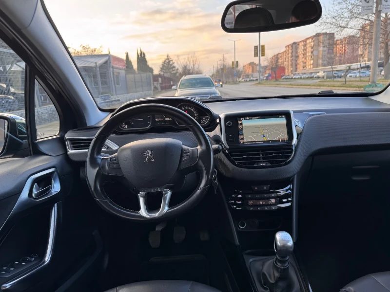 Peugeot 2008 1.6HDI 120кс Allure * Панорама* Подгрев* , снимка 13 - Автомобили и джипове - 52883995