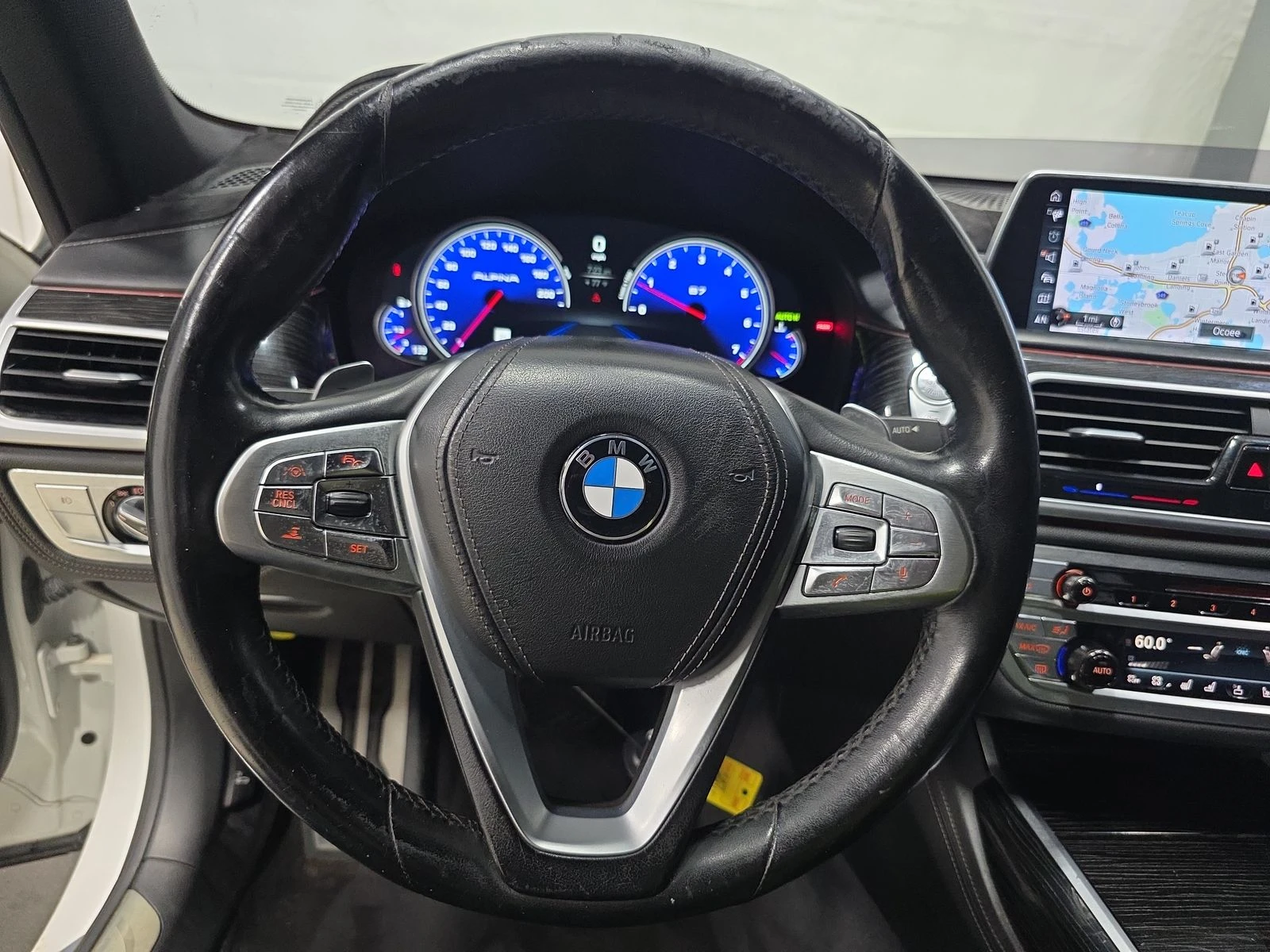 BMW 750 M-PACK* DISTRO* МАСАЖ* HEADUP* ОБДУХ* 360* HARMAN* - изображение 8
