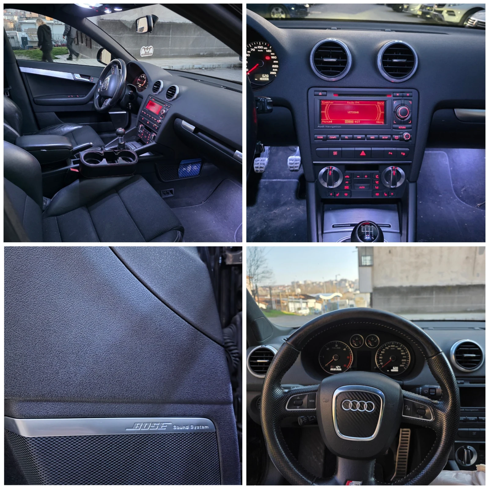 Audi A3 Quattro140/Sline/commonrailSportback/Самопаркиране - изображение 5
