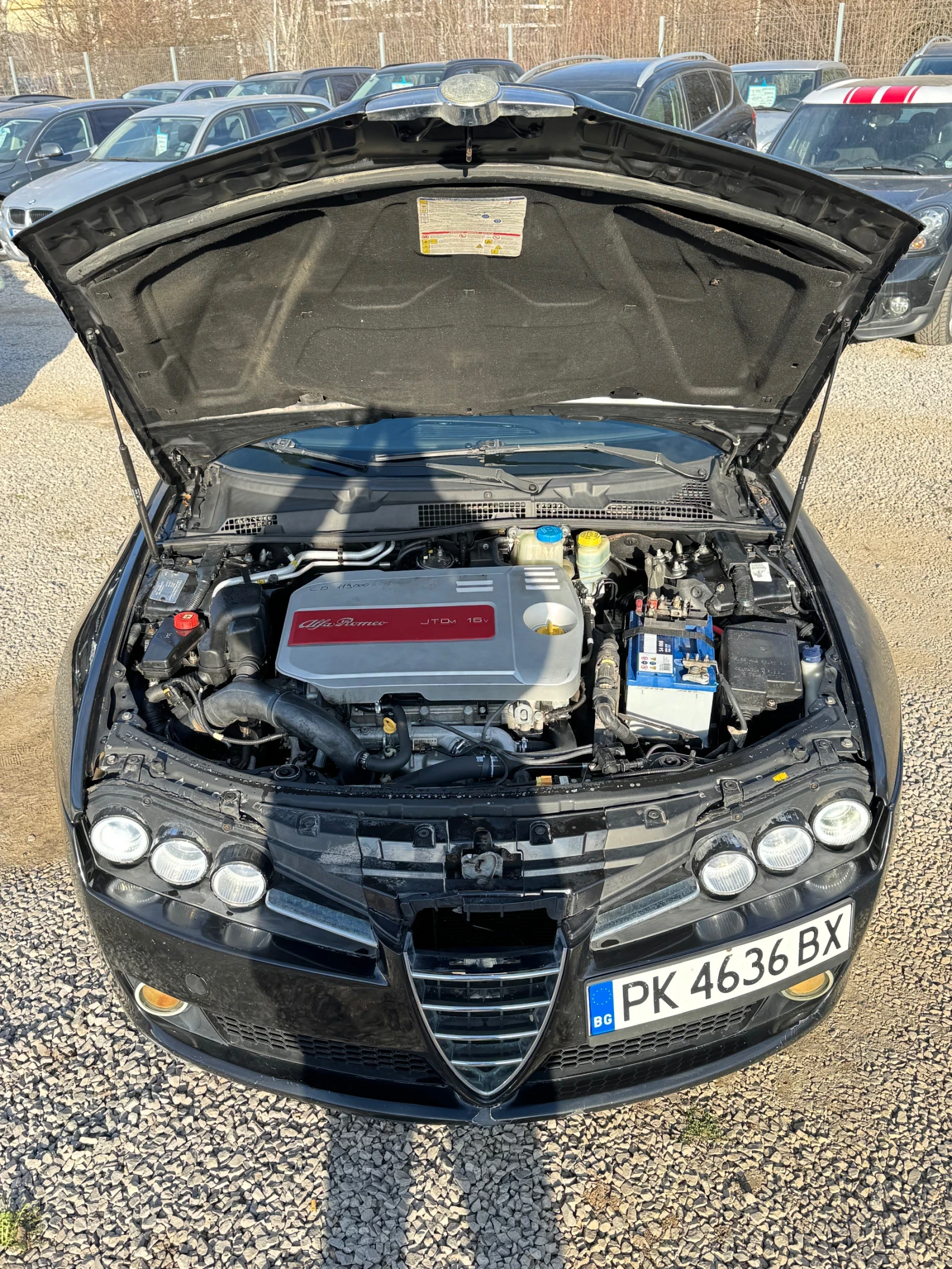 Alfa Romeo 159 sportwagon 1.9 Mjet 150HP, снимка 12 - Автомобили и джипове - 55404305