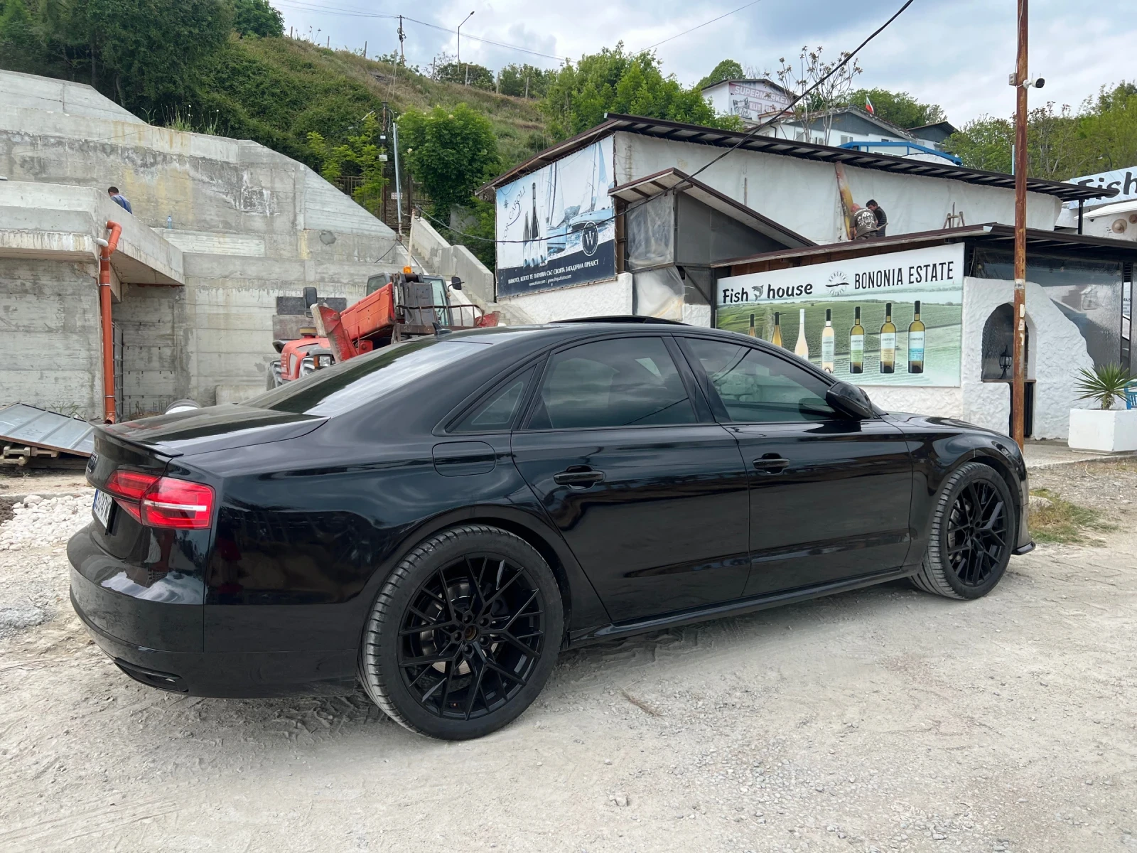 Audi A8 Black edition , снимка 4 - Автомобили и джипове - 56575383