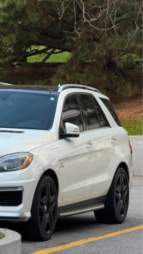 Mercedes-Benz ML 63 AMG * ML63 AMG* АВТОКРЕДИТ БЕЗ ПЪРВОНАЧАЛНА ВНОСКА* , снимка 3
