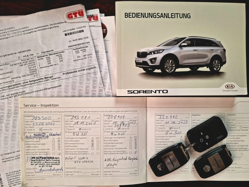 Kia Sorento * ПЛАТИНУМ* 2.2 CRDI* AWD* ПЪЛНА СЕРВИЗНА ИСТОРИЯ, снимка 15 - Автомобили и джипове - 45688957