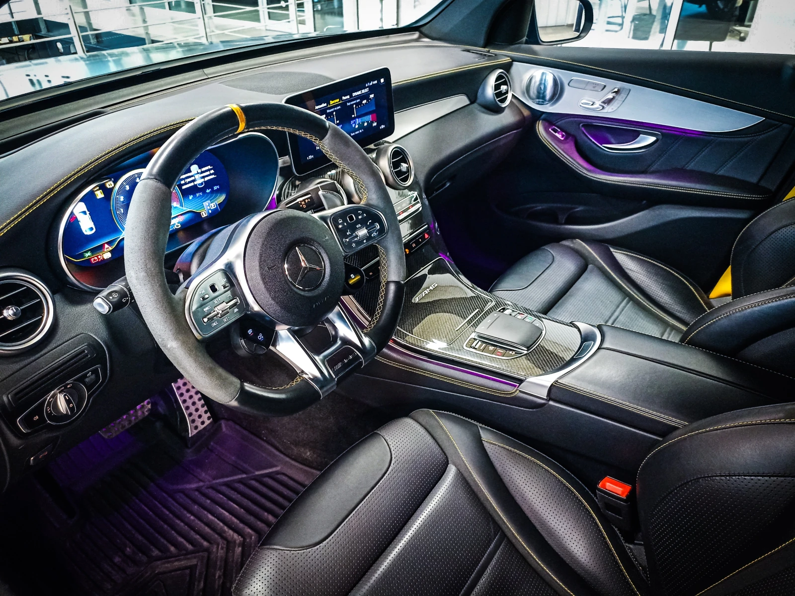 Mercedes-Benz GLC 63 AMG Coupe, снимка 9 - Автомобили и джипове - 53721814