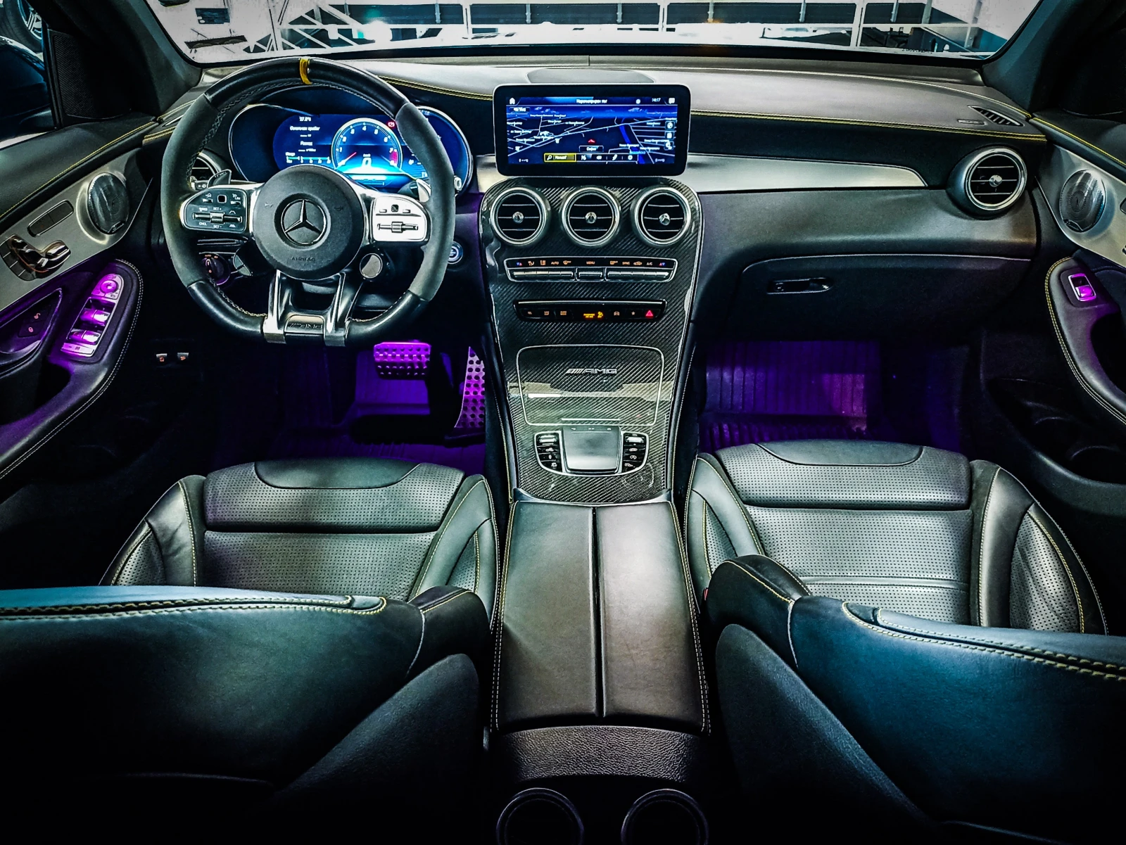 Mercedes-Benz GLC 63 AMG Coupe, снимка 10 - Автомобили и джипове - 53721814