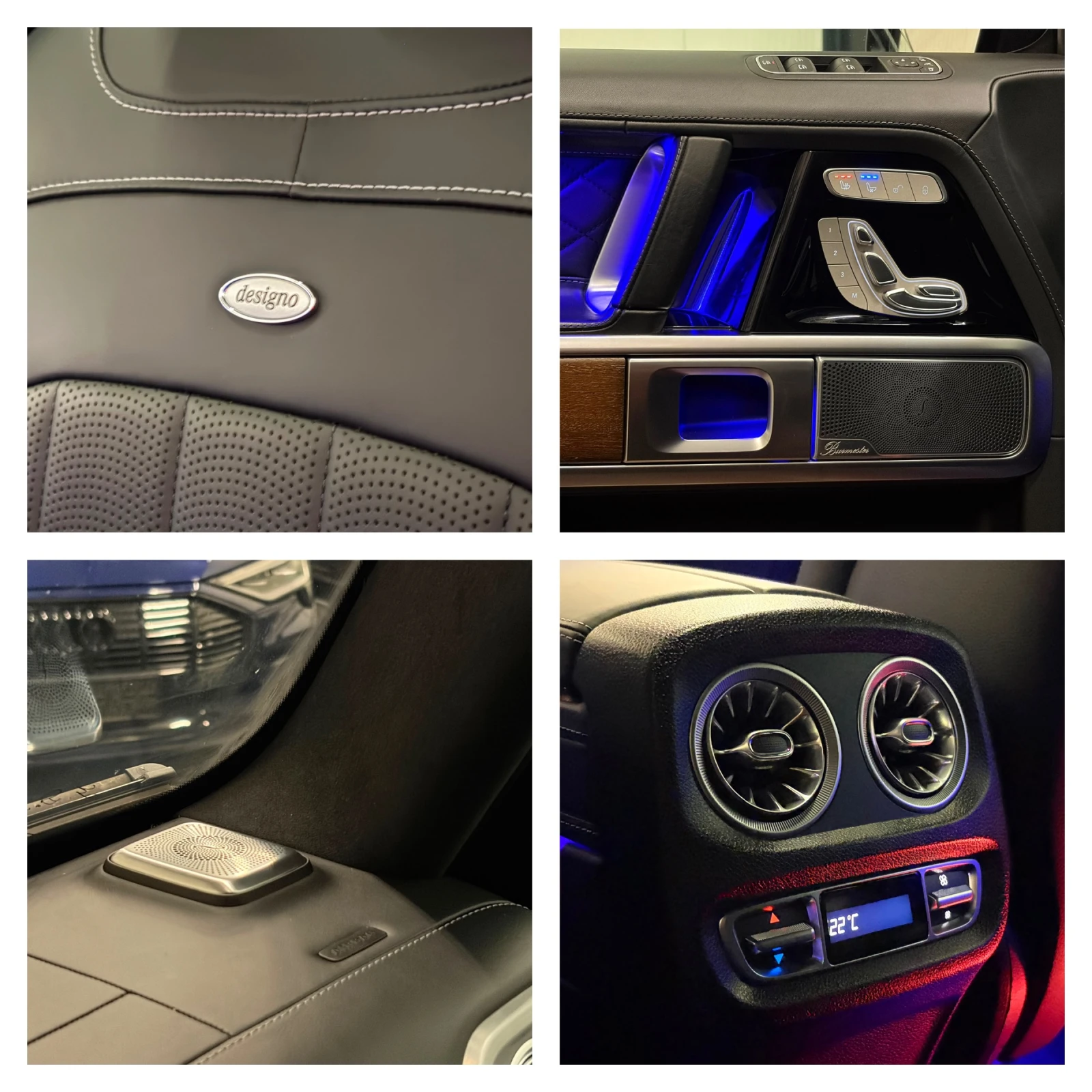 Mercedes-Benz G 500 AMG-PACKET DESIGNO BURMESTER FULL GERMANY, снимка 10 - Автомобили и джипове - 55830116