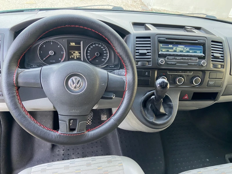 VW Transporter 2.0d Товаропътнически 6-МЕСТЕН, снимка 9 - Бусове и автобуси - 51903837