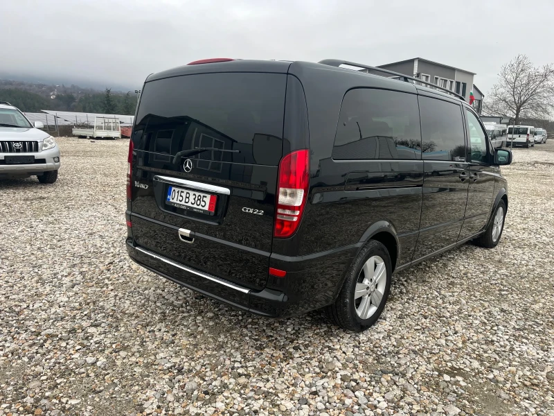Mercedes-Benz Viano 8 места-АВТОМАТ-EXTRALONG-ЕЛ.ВРАТИ-2xКЛИМА-УНИКАТ, снимка 3 - Бусове и автобуси - 53457481