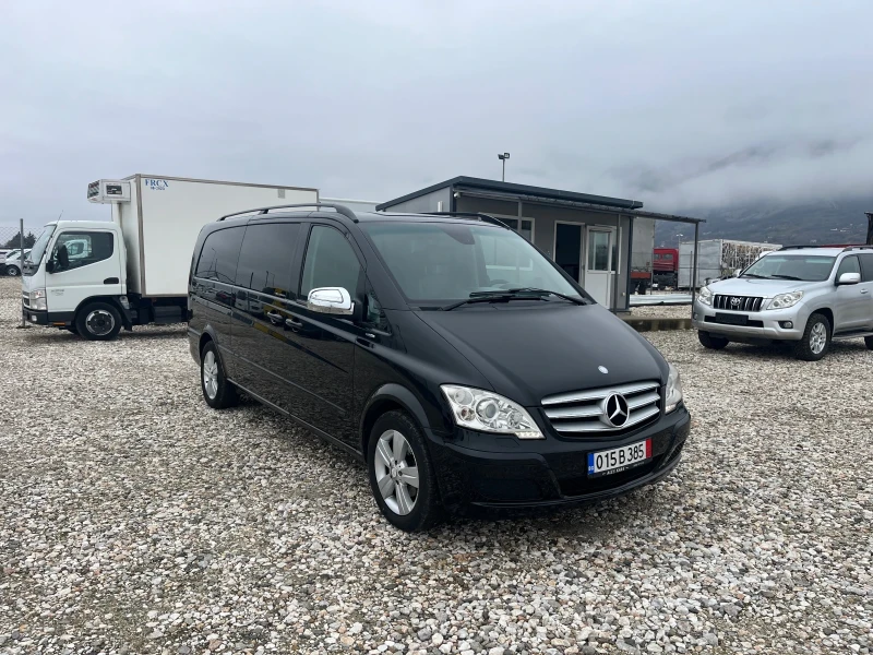 Mercedes-Benz Viano 8 места-АВТОМАТ-EXTRALONG-ЕЛ.ВРАТИ-2xКЛИМА-УНИКАТ, снимка 2 - Бусове и автобуси - 53457481