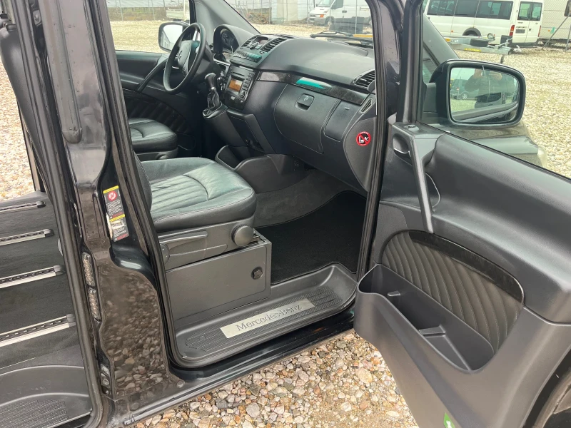 Mercedes-Benz Viano 8 места-АВТОМАТ-EXTRALONG-ЕЛ.ВРАТИ-2xКЛИМА-УНИКАТ, снимка 10 - Бусове и автобуси - 53457481