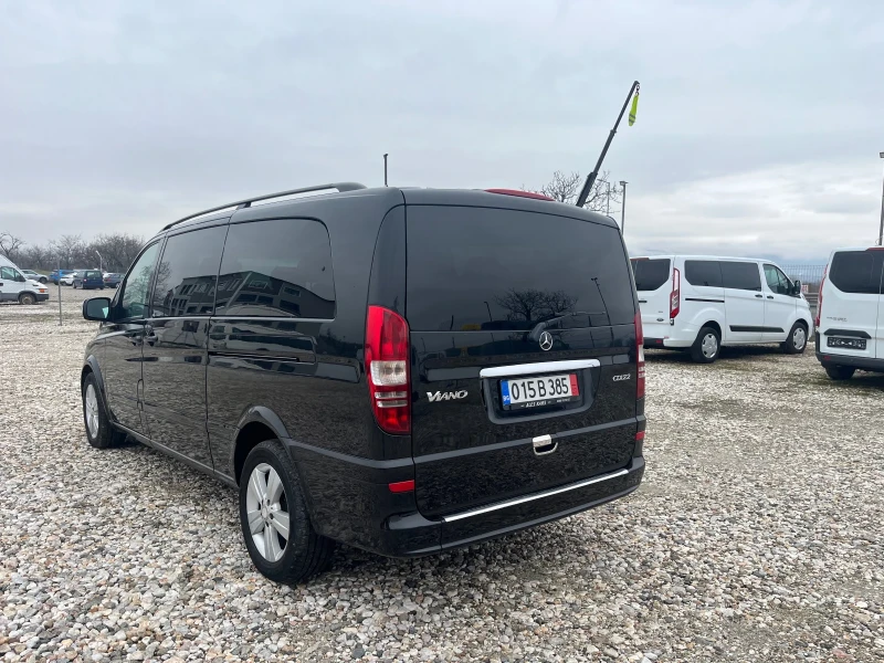 Mercedes-Benz Viano 8 места-АВТОМАТ-EXTRALONG-ЕЛ.ВРАТИ-2xКЛИМА-УНИКАТ, снимка 4 - Бусове и автобуси - 53457481