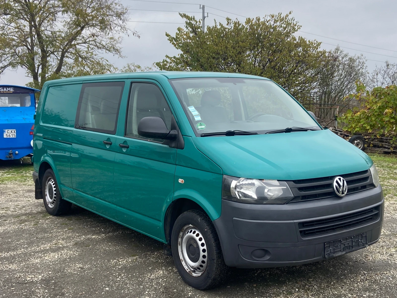 VW Transporter 2.0d Товаропътнически 6-МЕСТЕН, снимка 1