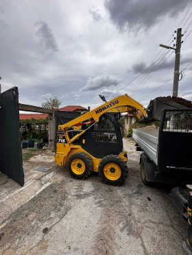 Мини челни товарачи Komatsu Sk 715, снимка 3