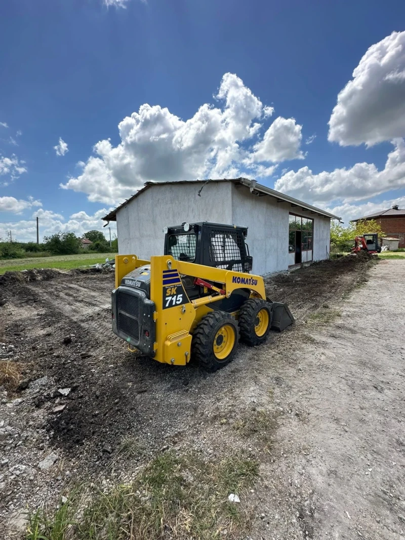 Мини челни товарачи Komatsu Sk 715, снимка 6 - Индустриална техника - 52634317