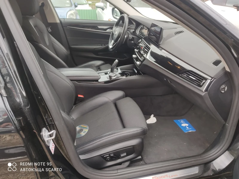 BMW 520 xD, G30, Sport Line, 2019г., Швейцария , снимка 8 - Автомобили и джипове - 49305810