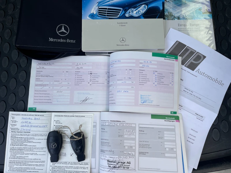 Mercedes-Benz C 180 KOMPRESSOR - Aвтоматик, снимка 11 - Автомобили и джипове - 52356194