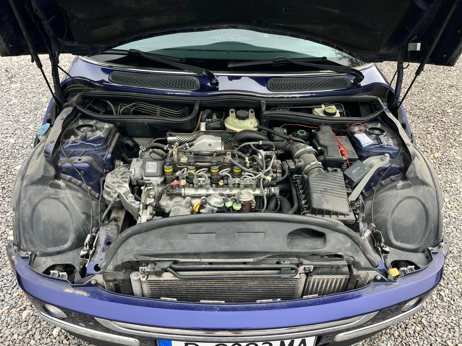 Mini Cooper 1, 4D4D-75k.c/6ск/КЛИМАТИК!!!, снимка 15 - Автомобили и джипове - 54480887