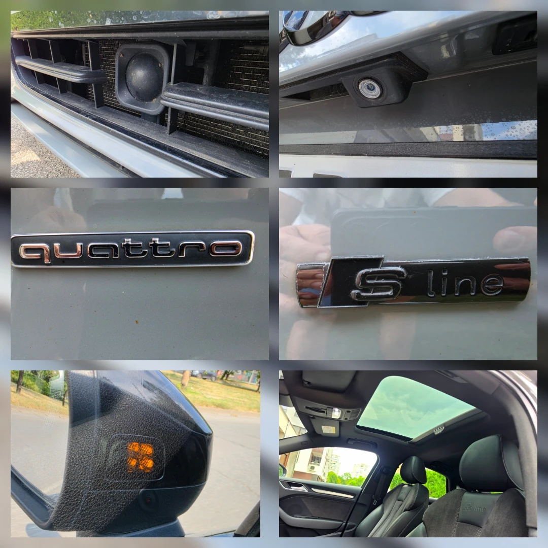 Audi A3 2.0 s-line 4x4 FULL , снимка 15 - Автомобили и джипове - 55656307