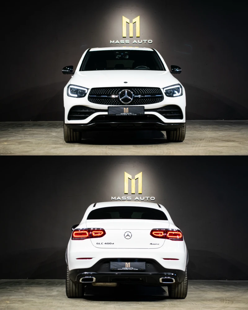 Mercedes-Benz GLC 400 d/AMG/Coupe/Face/360/Burmester, снимка 2 - Автомобили и джипове - 49559955