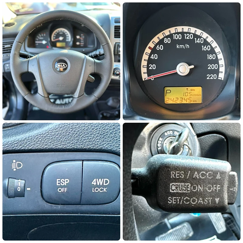 Kia Sportage 2.0CRDI 112HP AUTOMAT 4WD КОЖА, снимка 13 - Автомобили и джипове - 52711122
