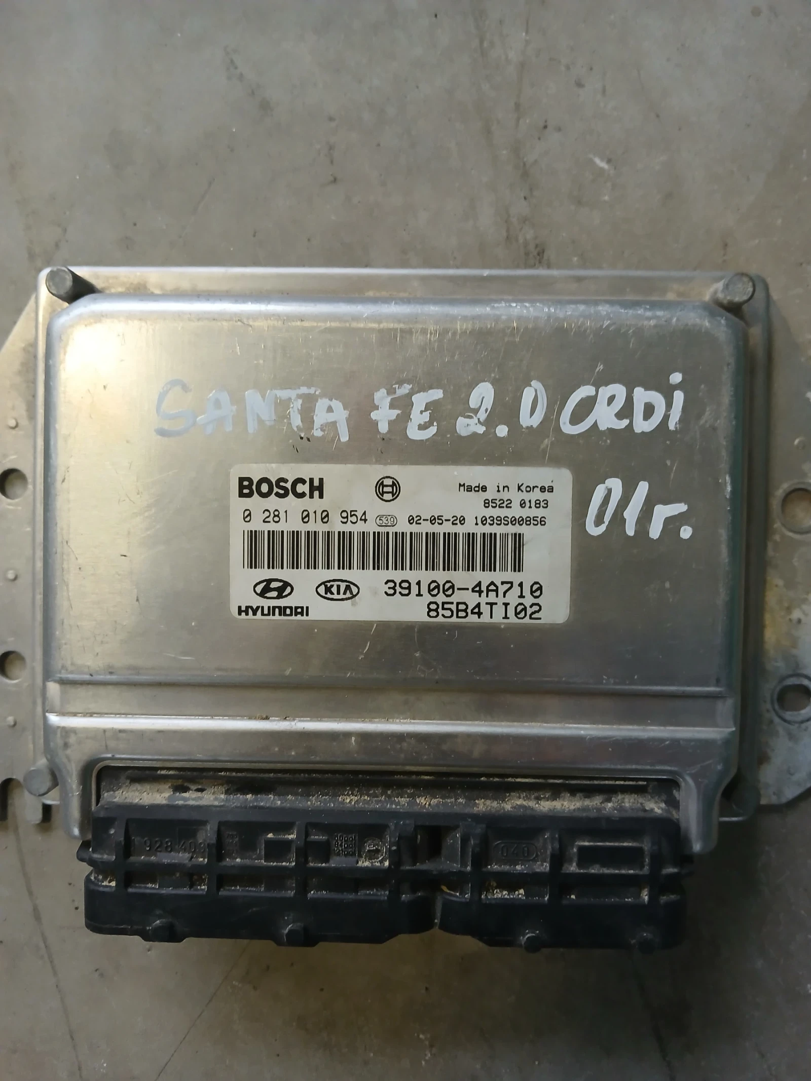 3O100-4A710 Компютър Hundai Santa Fe 2001г