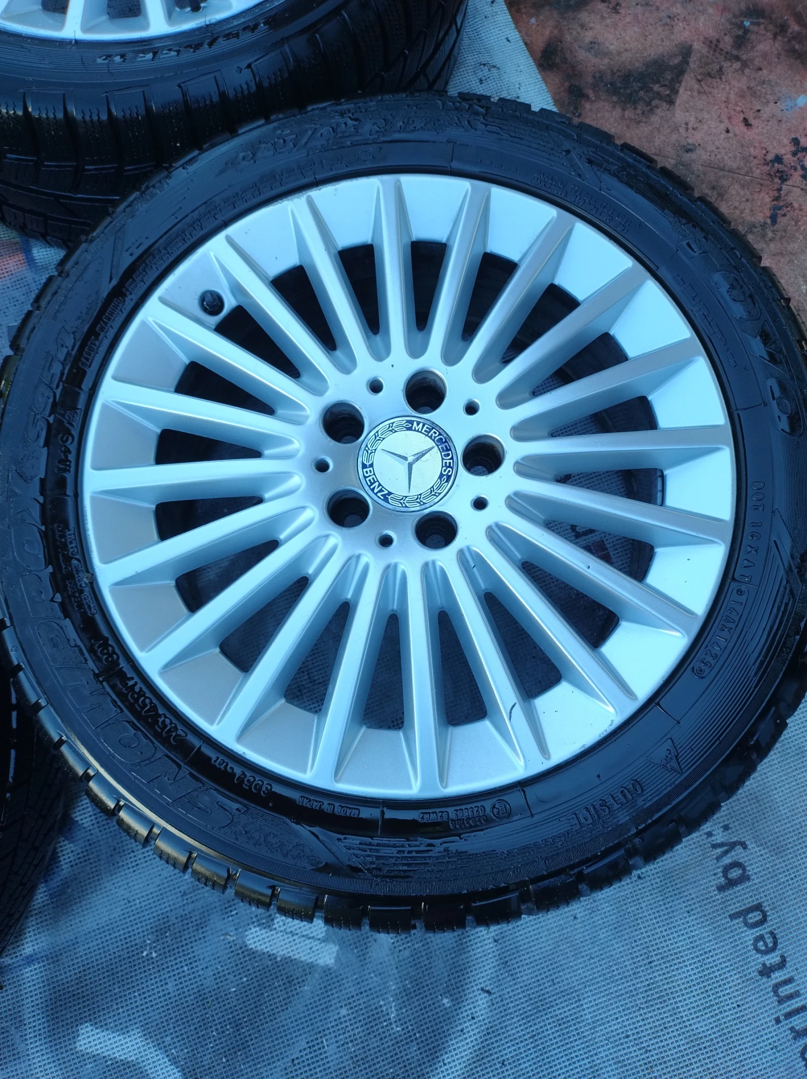 Джанти за Mercedes-Benz, снимка 3 - Гуми и джанти - 54990242