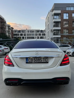 Mercedes-Benz S 63 AMG BURM* 4D* 3XTV* HEADUP* 3XБЯЛА ПЕРЛА* МАСАЖ* DISTR, снимка 3