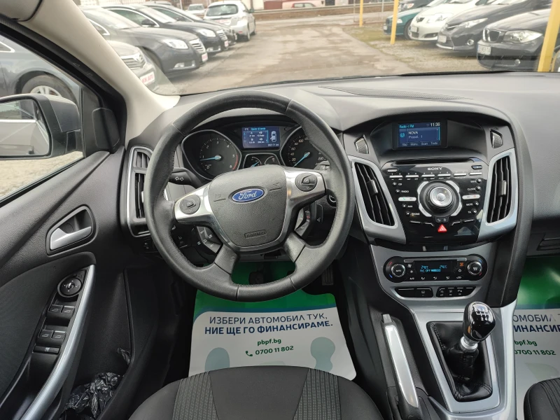 Ford Focus 1.6D-116ks-6sk-ПАРКТРОНИК, снимка 9 - Автомобили и джипове - 49387926